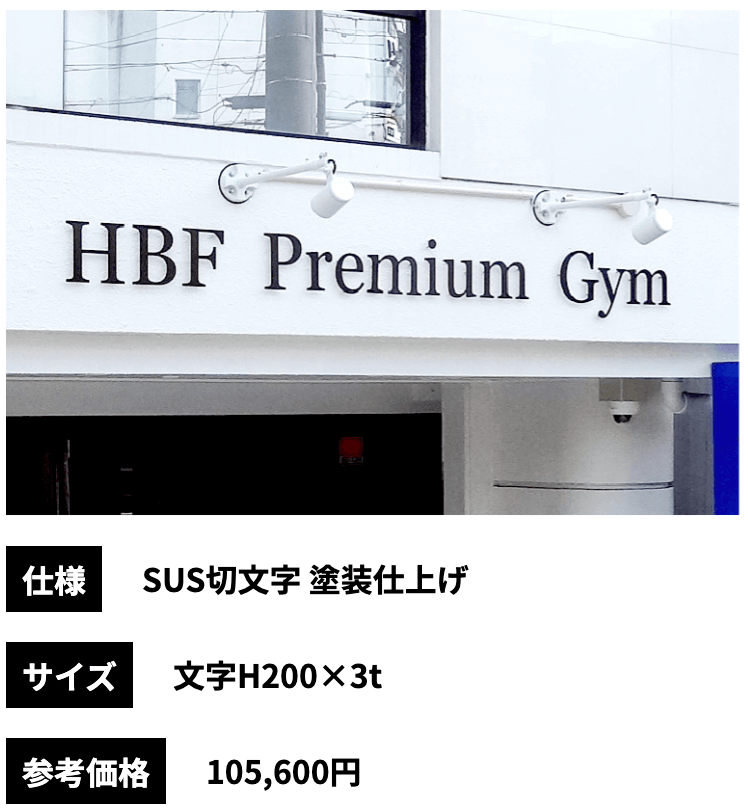 ステンレス切文字